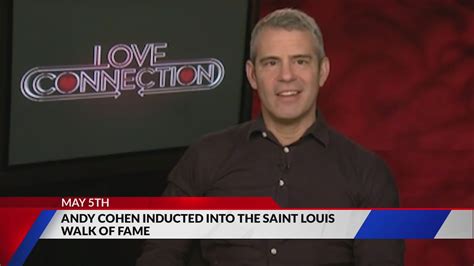 Andy Cohen to be inducted into the St. Louis Walk of Fame in May
